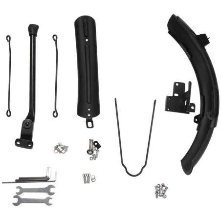 Kit de guardabarros delantera y trasera con pata de apoyo incluida para Xiaomi QiCycle EF1 Monorim - 1 
Kit guardabarros complet