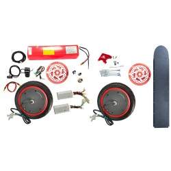 Monorim Dual32 Ultra (inkluderar två 350w motorer) Monorim - 1 36v 14400mah batteri med 30Ah BMS
Den innehåller två nominella 35