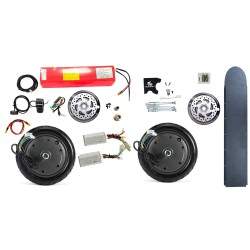 Monorim Dual32 Ultra+ MR1 (inkluderer to 350w motorer) Monorim - 2 36v 14400mah batteri med 30Ah BMS
Den inkluderer to nominelle