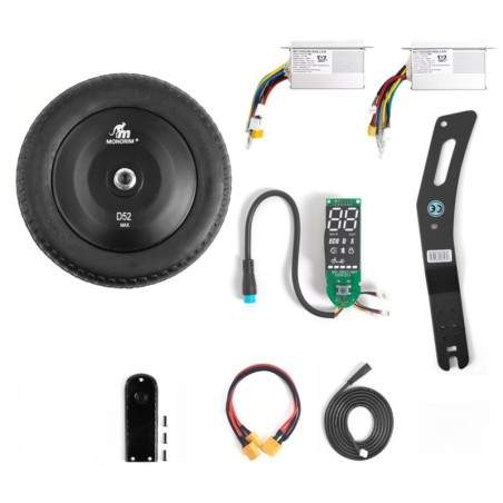 Monorim Dual52 Max (inkluderar en 500w motor) Monorim - 1 
Den inkluderar en nominell 500w motor, genom att lägga till denna eff