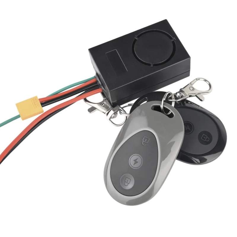Universal tyverialarm for Xiaomi, Ninebot, Segway, Dulatron, Kaabo, Vsett eller lignende elektriske scootere  - 6 Universal tyve