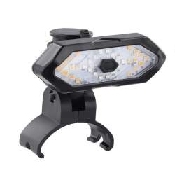 Supporto luce posteriore o kit luce posteriore per scooter elettrici Xiaomi, Ninebot, Segway o simili  - 4 Supporto luce posteri