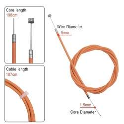 Tormoznoy tros dlya Segway F20, F25, F30, F40, D18, D28, D38 ili analogichnykh. Segway - Ninebot - 6 Tormoznoy tros dlya Segway 
