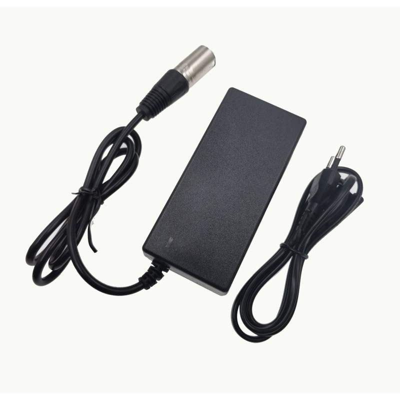 Fortistis gia ilektriko patini i podilato 54,6V 2A, 3A, 4A kai 5A - 48V - syndesmos XLR  - 1 Katallilo gia 48V ilektrika patinia