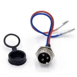 Zaryadnyy port k raz"yemu GX16 dlya skutera, velosipeda ili elektromobilya  - 1 Zaryadnyy port k raz"yemu GX16 dlya skutera, vel