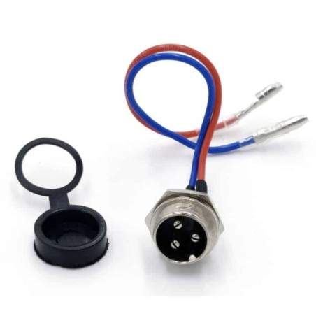 Paspirtuko, dviračio ar elektromobilio įkrovimo prievadas prie GX16 jungties  - 1 Paspirtuko, dviračio ar elektromobilio įkrovim