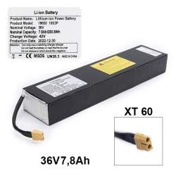 Bateria 36v 7800mah do hulajnogi elektrycznej Kugoo S1 lub podobnej  - 1 Bateria 36v 7800mah do hulajnogi elektrycznej Kugoo S1 