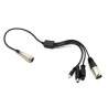 Cable conversor para cargador GX16 a DC5,5mm / DC8mm / XLR / GX12  - 1 Cable conversor para cargador GX16 a DC5,5mm / DC8mm / XL