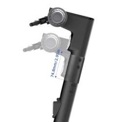 Udlinitel' dlya uvelicheniya vysoty rulya na Ninebot Max G30, G2, G65 ili analogichnom. Segway - Ninebot - 1 Udlinitel' dlya uve