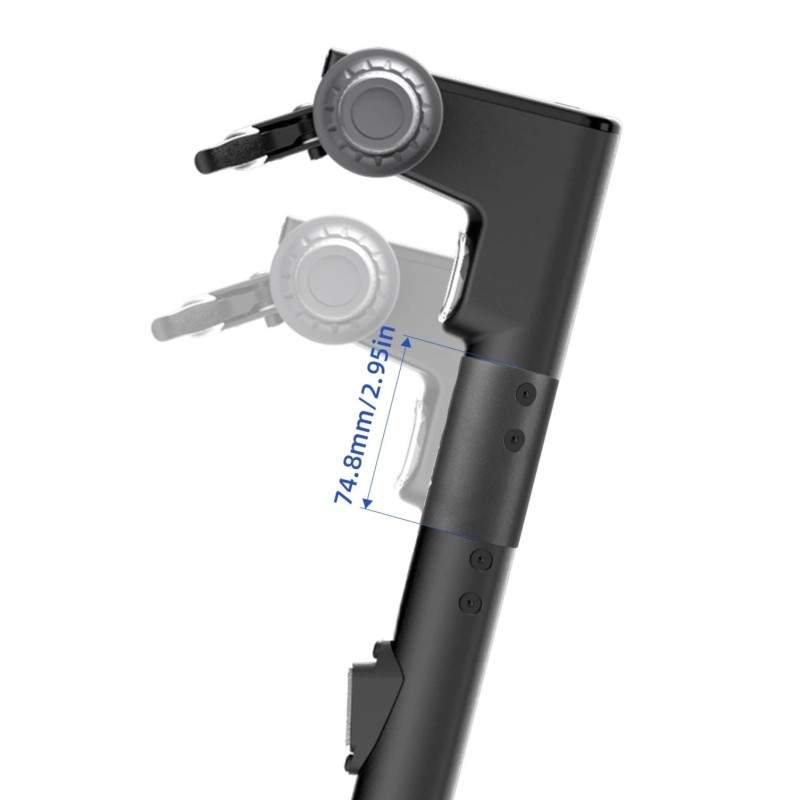 Extender to increase the height of the handlebar on the Ninebot Max G30, G2, G65 or similar. Segway - Ninebot - 1 Extender to in