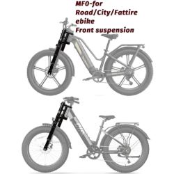 Hydraulische Monorim MF0-Vorderradaufhängung mit Luftstoßdämpfern für Straßen-, Mountainbike- oder Offroad-Fahrräder  - 4 Hydrau