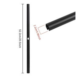 Udlinennyy rul' dlinoy 52 sm dlya elektrosamokatov Xiaomi, Ninebot ili analogichnykh.  - 1 Udlinennyy rul' dlinoy 52 sm dlya ele