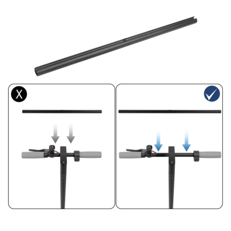 52 cm forlenget styre for Xiaomi, Ninebot eller lignende elektriske sparkesykler.  - 2 52 cm forlenget styre for Xiaomi, Ninebot