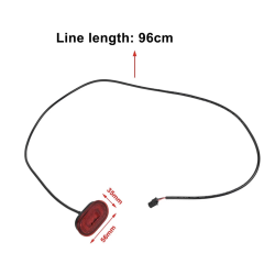 Achterlicht voor het spatbord van de Xiaomi Scooter 4 Ultra of vergelijkbaar  - 3 Achterlicht voor het spatbord van de Xiaomi Sc