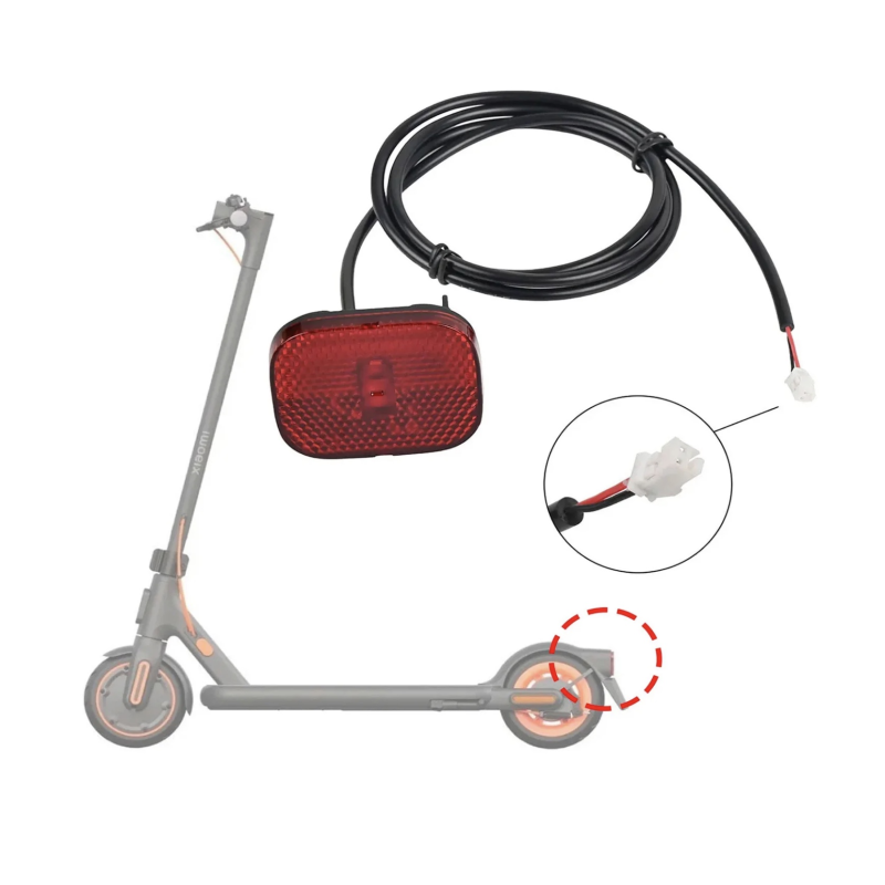 Achterlicht voor het spatbord van de Xiaomi Scooter Mi 4 Go  - 1 Achterlicht voor het spatbord van de Xiaomi Scooter Mi 4 Go
Xia