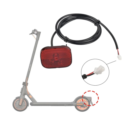 Lumină din spate pentru aripa Xiaomi Scooter Mi 4 Go  - 1 Lumină din spate pentru aripa Xiaomi Scooter Mi 4 Go
Lampa spate Xiaom