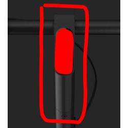 Základňa obrazovky alebo podpora riadidiel pre elektrickú kolobežku Xiaomi Scooter 4 Ultra Xiaomi - 2 Základňa obrazovky alebo p