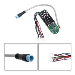 Ohjauspaneeli - näyttö Xiaomi Prolle, Pro2:lle, Essential kahdella erillisellä kaapelilla jarruvivulle  - 3 Ohjauspaneeli - näyt