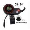 QS-S4 6-benet skærm (36V-60V) til Kaboo, Zero 9, Zero 8X, Zero10, Zero10X og lignende  - 1 QS-S4 6-benet skærm (36V-60V) til Kab
