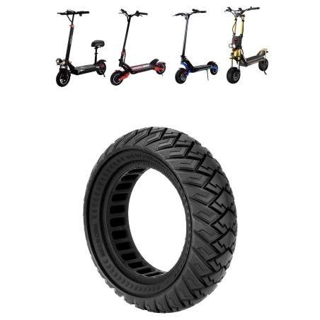 Diâmetro de compatibilidade do pneu sólido 10x3 de 138 a 143 mm KROXNE - 1 Diâmetro de compatibilidade do pneu sólido 10x3 de 13