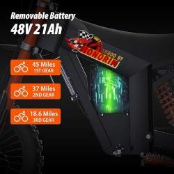 Monorim e-Moto Electric Wish007, 55 km/h, motor 1500 W, baterie 21Ah, nastavitelné hydraulické odpružení Monorim - 7 Monorim e-M