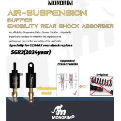 Kit ammortizzatori Monorim SGR2 Air per sospensione posteriore serie Segway Max G2 Monorim - 2 Kit ammortizzatori Monorim SGR2 A