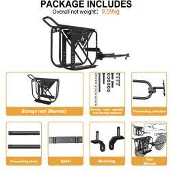 Monorim GL8 - remorque pour porte-bagages, panier à vélo ou vélos électriques. Monorim - 10 Monorim GL8 - remorque pour porte-ba