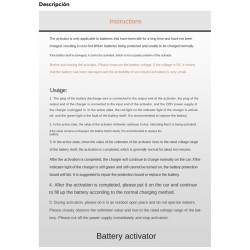 Instrument de reparare, echilibrare și reactivare a bateriei cu litiu KROXNE - 6 Instrument de reparare, echilibrare și reactiva