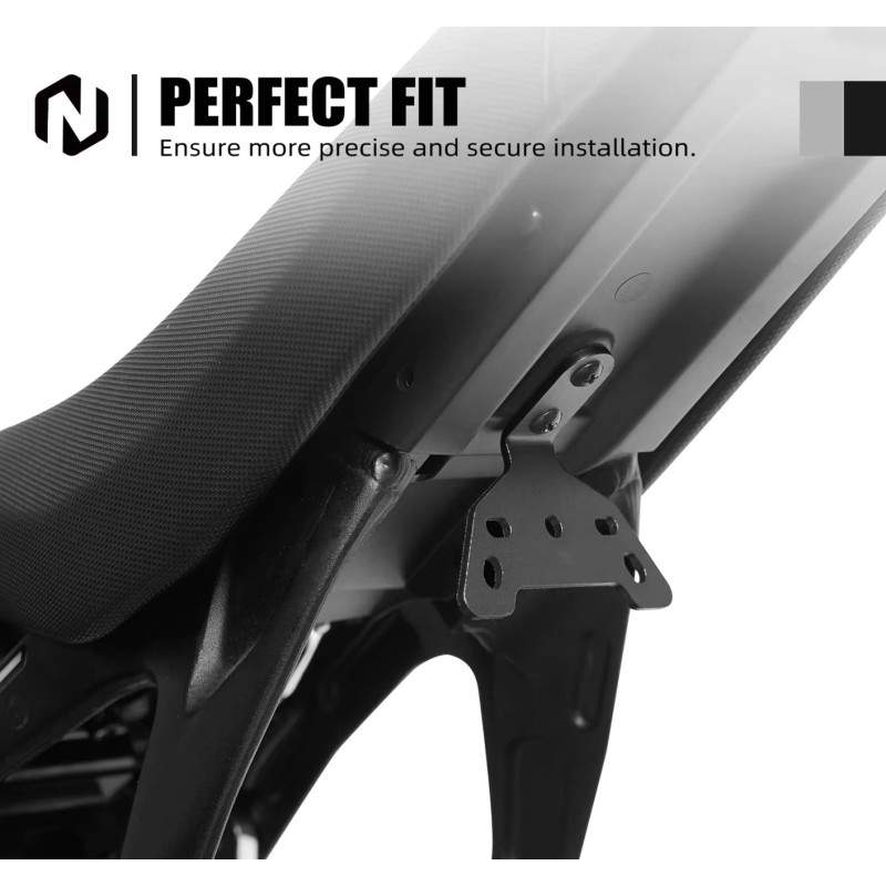 Suporte de montagem de luz traseira e placa de matrícula SUR-RON Light Bee X Segway X160 X260  - 3  