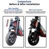 Vorderradfederung Monorim-ZT3 fur E-Scooter Segway ZT3 Pro - Upgrade Kit Monorim - 7 
Kompatibilitat: Vorderradfederung Monorim-