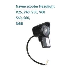 Frontlys til Navee V25/V40/V50/V50i Pro/S40/S60/N65/N65i eller lignende - LED lykt Navee - 3 Passer Navee V25, V40, V50, V50i Pr