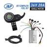 Controller kit met display en trigger 36v 20A (JP) voor elektrische scooter KROXNE - 1  