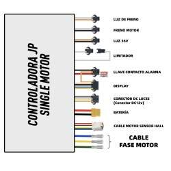 Contrôleur pour scooter électrique monomoteur 48v / 52v 35a JP KROXNE - 2  