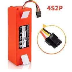 Batteria di ricambio per aspirapolvere robot Xiaomi 14,4 V per Xiaomi Roborock S55 S60 S65 S50 S51 S5 MAX S6 Xiaomi - 2  