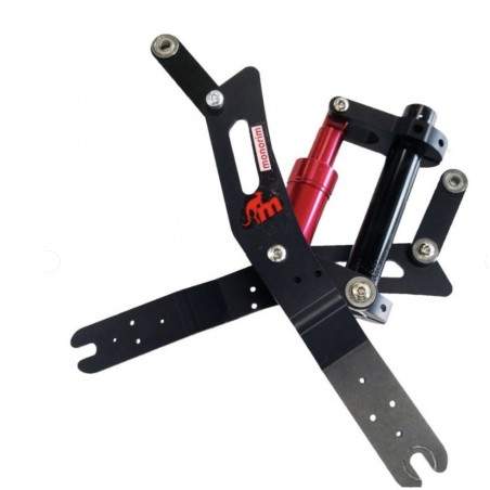 Vahvistettu rakenneakseli Monorim-etujousitukseen Monorim - 4 
Monorim-ripustuksen rakenneakseli hitsatun ruuvin alueella.
Lisää