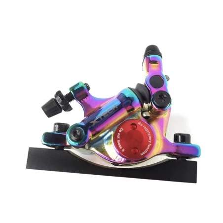 Kompletny zestaw hamulcowy z chromowanym zaciskiem xTech do Xiaomi M365, 1S, Essential, Pro2 lub M365 Pro ZOOM xTech - 3 Zestaw 