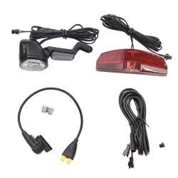 Sensore di velocità Tongsheng TSDZ2 con splitter a "Y" per fari e fanali posteriori, motore centrale 36V/48V Tongsheng - 2  