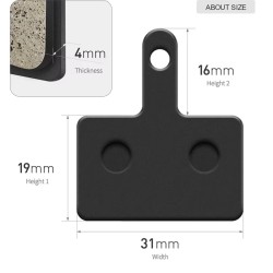 Plaquettes de frein pour Kugoo Kukirin G3 Pro Kugoo - 3  