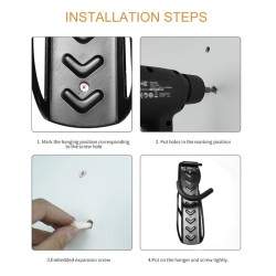 Wall bracket to hang the Xiaomi M365, 1S, Pro2, M365 Pro or Ninebot Max G30 Xiaomi - 3  