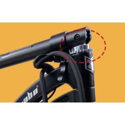 Súprava skladacieho závesu, upevňovací krúžok závesu, sklopný spodný kolík pre Kaboo Mantis 8, 10 alebo podobné Kaabo - 4  