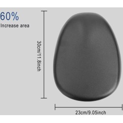 Zitting met geïntegreerde koffer voor Xiaomi M365, 1S, Pro, Pro2, Mi3 of soortgelijke scooters - maximale basisbreedte 15,5 cm K