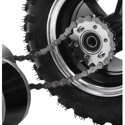 Gör-det-själv-konverteringssats (2 motorer, kontroller och gasreglage) - Luftdäck - Go Kart, rullstol KROXNE - 4  