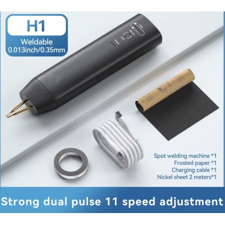 Handheld Spot Welder H1 with 11 and H2 with 90 Adjustable Modes for Lithium Batteries KROXNE - 1  