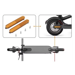 Achterreflectoren voor Xiaomi Pro 2, 1S, Essential, Mi 3 of vergelijkbaar Xiaomi - 8  