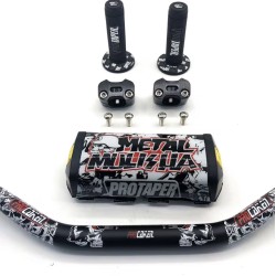 Ghidon de curse, mânere profesionale pentru biciclete, ATV, Quad 1-1/8" Kayo BSE CRF KLX KROXNE - 2  